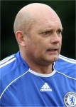 Chelsea assistant coach Ray Wilkins